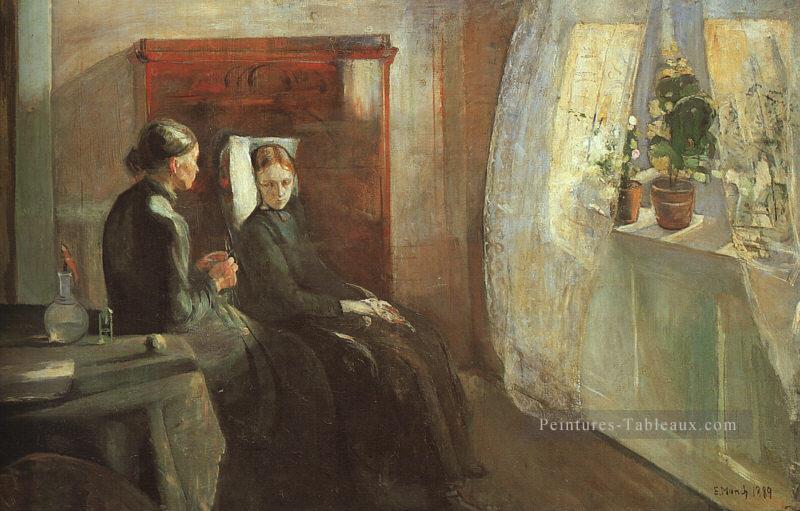 printemps 1889 Edvard Munch Peintures à l'huile